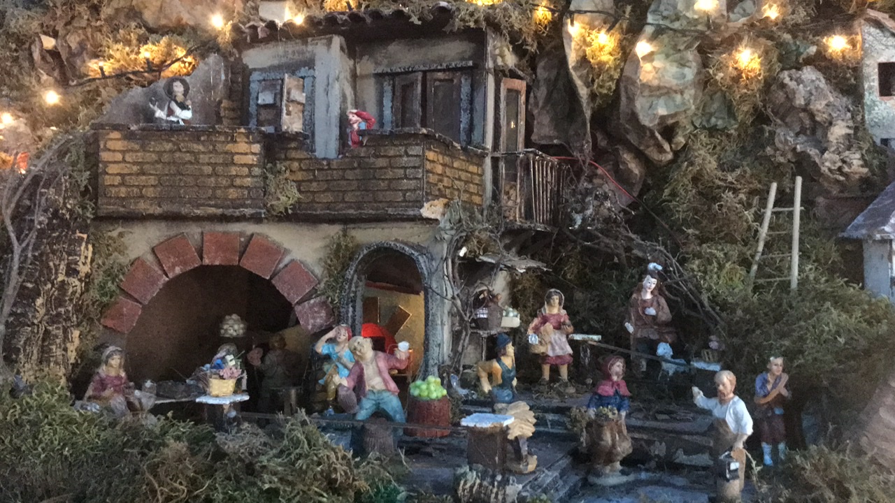 Il presepe della chiesa Stella Maris